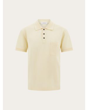 Ferragamo Gancini Polo Shirt - Natural
