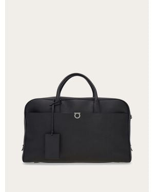 Ferragamo Uomo Duffle Bag Gancini - Nero