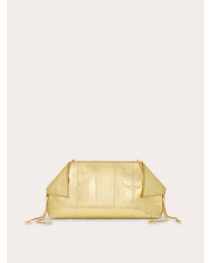 Ferragamo Donna Mini Bag Con Catena - Neutro