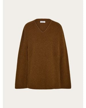 Ferragamo Donna Cappa - Marrone