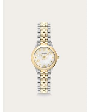 Ferragamo Duo Mini Watch - White