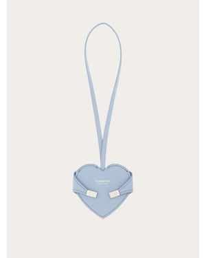 Ferragamo Hug Heart Mirror Charm - White