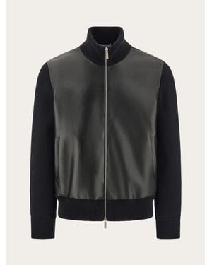 Ferragamo Bomber Jacket - Black