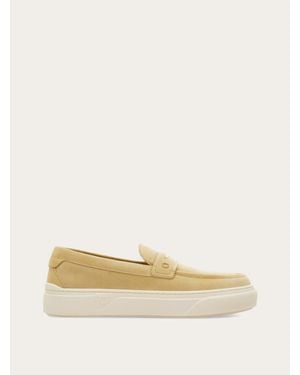 Ferragamo Hybrid Sneaker - Natural