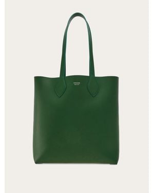 Ferragamo Uomo Tote Bag Reversibile - Verde