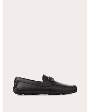 Ferragamo Gancini Ornament Driver - White