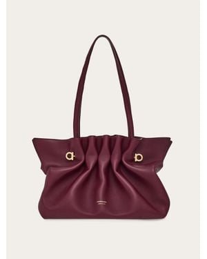 Ferragamo Soft-Bag (M) - Purple