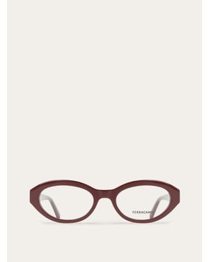 Ferragamo Optical Glasses - Natural