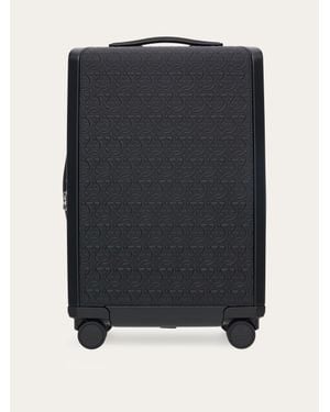 Ferragamo Herren Trolley mit Prägung - Blau