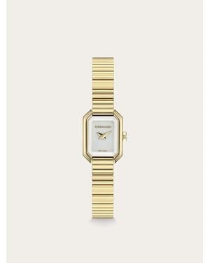 Ferragamo Crystal Petite Watch - Metallic