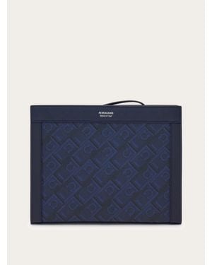 Ferragamo Herren Monogram Herrentasche - Blau
