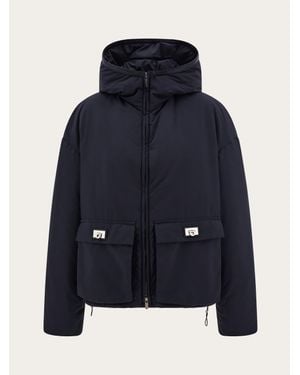 Ferragamo Padded Blouson - Blue