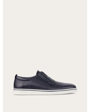 Ferragamo Derby Slip-On - Blue