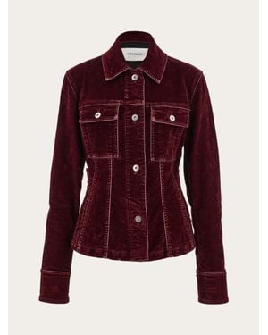 Ferragamo Trucker Jacket - Red