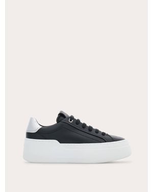 Ferragamo Wedge Trainer - White