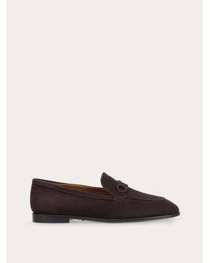 Ferragamo Gancini Loafer - White