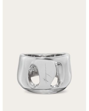 Ferragamo Vara Ring - White