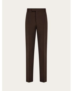 Ferragamo Tailored Trouser - Brown