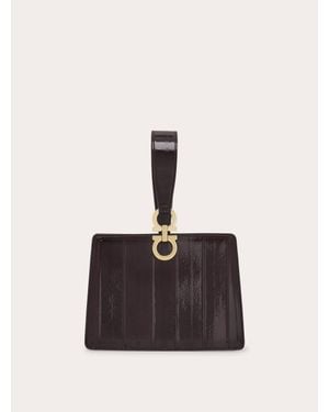 Ferragamo Mini Clutch - Brown