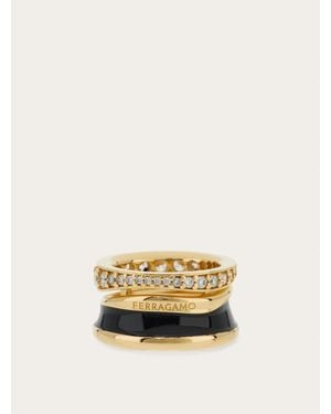 Ferragamo Band Ring (54Mm) - Natural