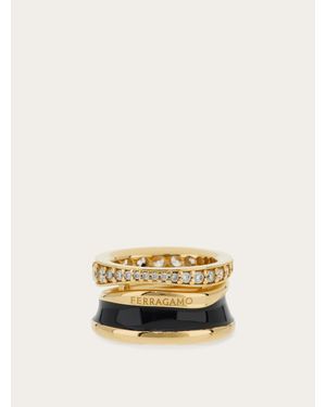 Ferragamo Band Ring (54Mm) - Natural