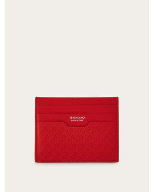 Ferragamo Monogram Credit Card Holder