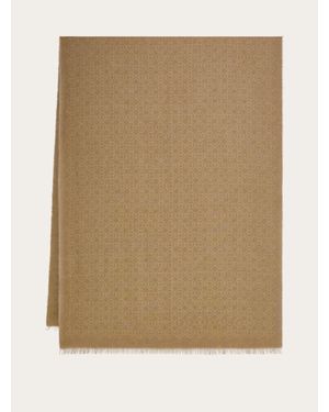 Ferragamo Wool Scarf - Natural