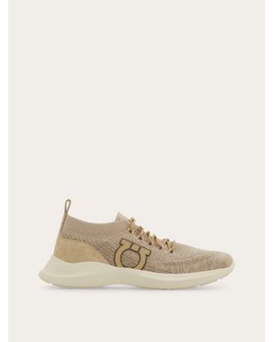 Ferragamo Hommes Sneaker Gancini Gris Taille - Neutre
