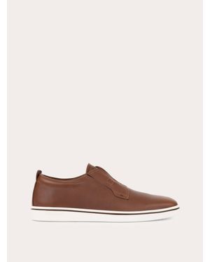 Ferragamo Derby Slip-On .5 - Brown