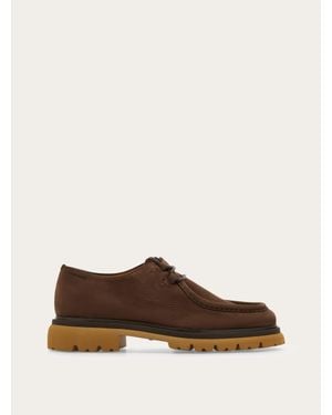 Ferragamo Hommes Derby Brun Taille - Marron