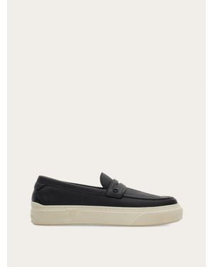 Ferragamo Hybrid Sneaker - White