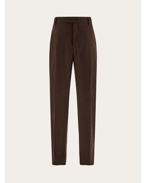 Ferragamo Tailored Trouser - Brown