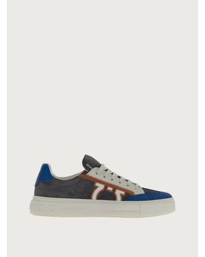 Ferragamo Herren Gancini Sneaker - Mehrfarbig