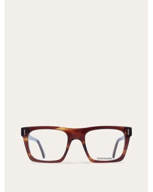 Ferragamo Optical Glasses - Natural