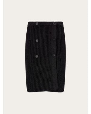 Ferragamo Donna Gonna - Nero