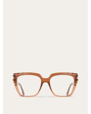 Ferragamo Optical Glasses - Natural