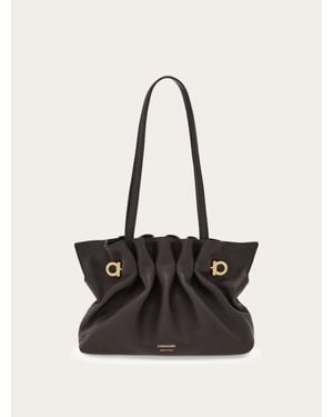 Ferragamo Soft-Bag (S) - White