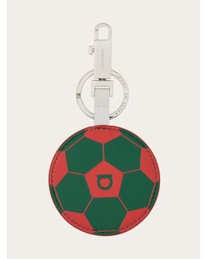 Ferragamo Herren Schlüsselanhänger – Citymatch Capsule - Weiß