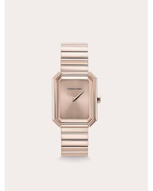 Ferragamo Donna Orologio Crystal - Neutro