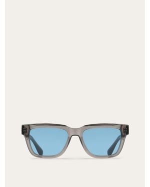 Ferragamo Square Frame Sunglasses - Blue