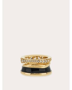 Ferragamo Band Ring (54Mm) - Natural