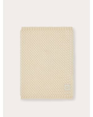 Ferragamo Wool Neck Warmer - Natural