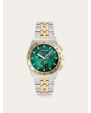 Ferragamo Vega New Chrono Watch - Blue