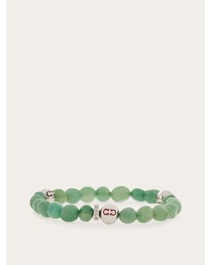 Ferragamo Baroque Beads Bracelet - Green