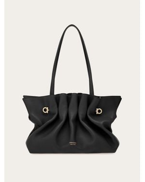 Ferragamo Soft-Bag (M) - Black