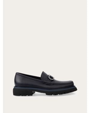 Ferragamo Gancini Ornament Loafer - Blue