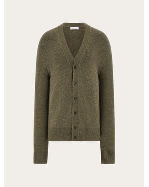 Ferragamo Uomo Cardigan - Verde