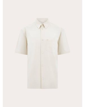 Ferragamo Short Sleeve Shirt - Natural