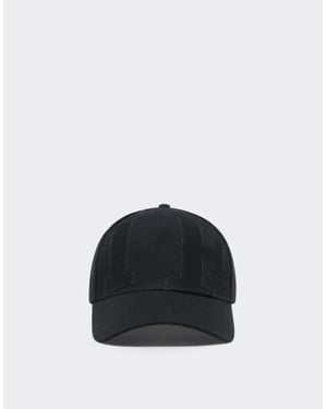 Ferrari Baseball Cap With Maxi Embroidery - Black