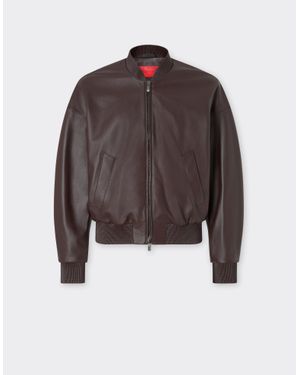 Ferrari Bomber Jacket - Brown